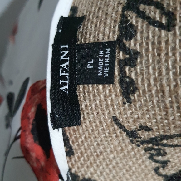 New ALFANI Womens Large Floral Assymetric Blouse - Picture 7 of 8